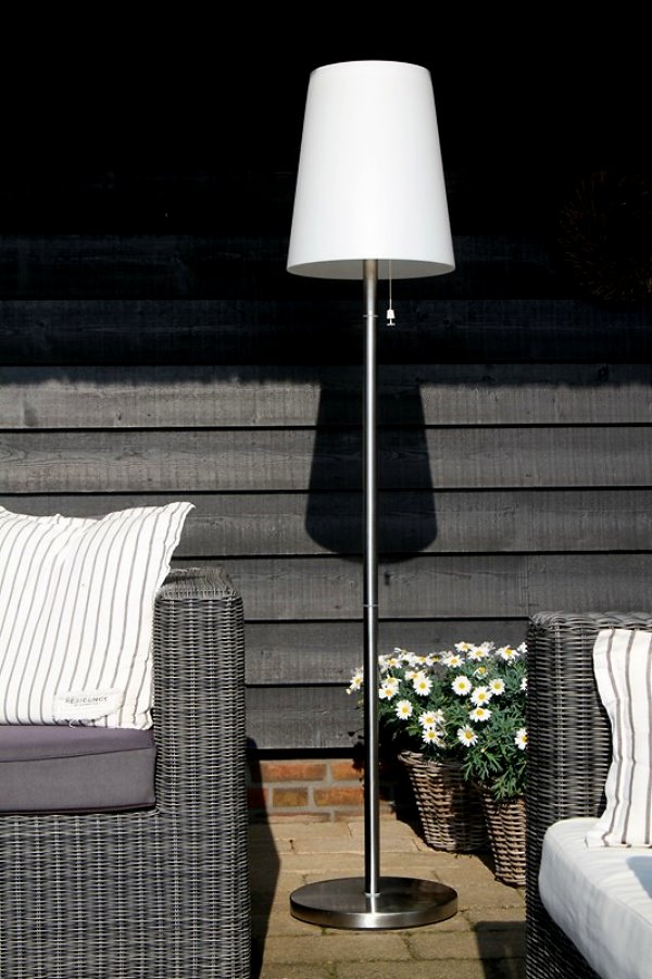 Solar-LED-Stehleuchte Loungeleuchte Roots Patio, 176 cm