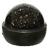 Batterie-Projektor, 16cm x 13cm Kugel, warmwei rotierender Sternenhimmel, max. 20m Projektionsflche bei max. 4m Entfernung, fr Innen, Timer