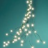 LUMINEO LED-Draht-Baummantel Micro Gr�n f�r 2,4m-B�ume, 832 warmwei�e LED-Tropfen