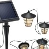 ESOTEC Solar-Lichterkette Peking 10 Asia-Laternen warmwei