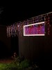 KONSTSMIDE LED-Globelichtervorhang Eisregen 200 bunte LED Globe
