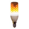 FDL LED-Firelamp E 14, Feuerlampe Flammeneffekt, LED 1,5 Watt, Opal