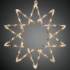 KONSTSMIDE LED-Acryl-Stern Zackenstern 58 cm LED warmwei