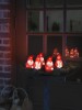 KONSTSMIDE LED-Acryl-Figuren Weihnachtsmnner und Weihnachtswichtel 5er-Set, warmweie LED