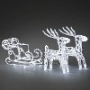 KONSTSMIDE LED-Weihnachts-Motiv Rentiere mit Schlitten 