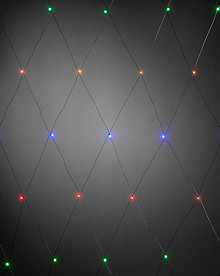 KONSTSMIDE LED-Lichternetz bunte Micro-LED