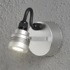 KONSTSMIDE Monza Small LED-Wandstrahler 1 Watt Aluminium Warmwei