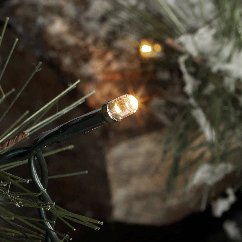 SIRIUS Time-Line LED-Lichterkette 80 LED warmweiß, Batteriebetrieb mit