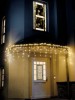 KONSTSMIDE LED-Eisregen-Lichtervorhang 200 LED warmwei