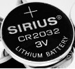 SIRIUS Batterie, Knopfzelle CR 2032, Lithium, 3 Volt 6er-Pack