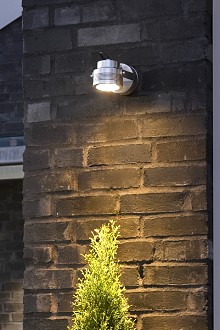 KONSTSMIDE Monza Big LED-Wandstrahler 6 Watt Aluminium Warmwei