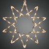 KONSTSMIDE LED-Acryl-Stern Zackenstern 58 cm LED warmwei