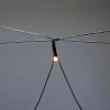 KONSTSMIDE LED-Lichternetz 96 bernsteinfarbene, klassisch warmweie Micro-LED, gefrostet, 3 x 3 Meter