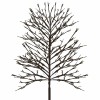 SIRIUS LED-Lichterbaum Noah Tree schwarz 220 cm, 480 LED warmwei, fernbedienbar