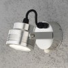 KONSTSMIDE Monza Big Bewegungsmelder LED-Wandstrahler 3 Watt Aluminium Warmwei