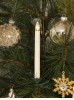 KONSTSMIDE Kabellose Christbaumkerzen Slim 10er Basis-Set