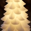 SIRIUS LED-Echtwachs-Tannenbaum Carla, warmweie LED, Batteriebetrieb mit Timer