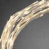 KONSTSMIDE LED-Lichterzweig-Girlande & Lichterzweig-Kranz 2in1 wei 240 warmweie LED
