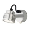 KONSTSMIDE Monza Big Bewegungsmelder LED-Wandstrahler 3 Watt Aluminium Warmwei