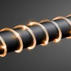 KONSTSMIDE LED-Mini-Lichtschlauch 20 Meter bernsteinfarben, klassisch-warmwei�, 0,5 cm Durchmesser, 4,5V-Au�entrafo