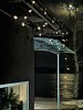  KONSTSMIDE LED-Biergartenkette 9,75m 40 klare LED-Birnen Mini-Kolbenform 80 LED warmwei