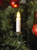 KONSTSMIDE LED-Christbaumkette Topbirnen One String 16 warmweie LED