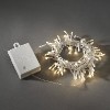 KONSTSMIDE LED-Lichterkette 80 LED warmwei, batteriebetrieb, mit Sensor und Timer