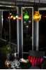 KONSTSMIDE LED-Biergarten-Lichterkette System 10m, 10 bunte LED-Birnen, warmwei