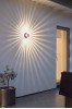 KONSTSMIDE Monza Effekt Small CU LED-Wandleuchte 3 Watt Aluminium kupferfarben Warmwei�
