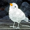 KONSTSMIDE 3D-LED-Acryl-Figuren Vgel 5er-Set weie LED