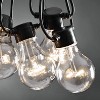 KONSTSMIDE LED-Biergarten-Lichterkette System 10m, 10 klare LED-Birnen, warmwei