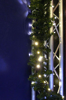 FDL LED-Fichtengirlande Garland XP-System 2,9 m, 100 LED warmwei�, erweiterbar