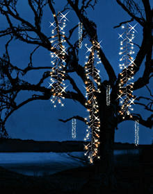 LUMINEO LED-Baumbehang Kaskade Duo-Color warmweiße + klassisch-warmweiße LED, 8 Lichtfunktionen LUMINEO LED-Baumbehang Kaskade Duo-Color warmweiße + klassisch-warmweiße LED, 8 Lichtfunktionen