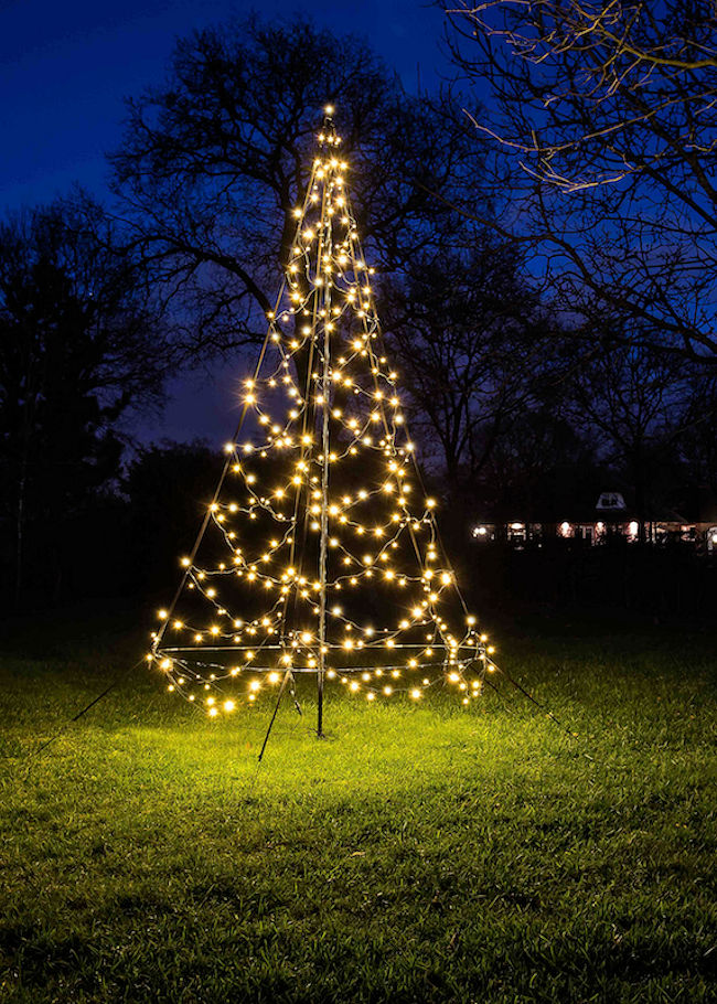 FAIRYBELL LED-Tannenbaum 200 cm, 300 warmweiße LED