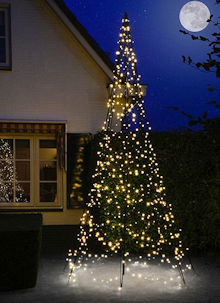 FAIRYBELL LED-Tannenbaum 400 cm, 640 warmweie LED 