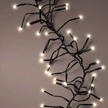 LUMINEO LED-B�schellichterkette Clusterlights LED warmwei�