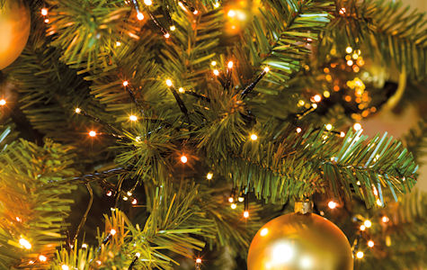 LUMINEO LED-B�schellichterkette Twinkle Clusterlights Two-Warm LED warmwei� + klassisch-warmwei�, Timer, 8 Lichtfunktionen