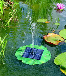 ESOTEC Seerose Solar-Schwimmteichpumpe