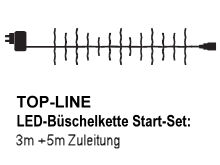 SIRIUS Top-Line-System LED-Bschellichterkette 200 LED warmwei