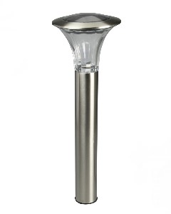 LUXFORM Solarleuchte Reims Edelstahl & Glas Warmwei�