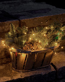 SIRIUS Top-Line-System LED-Lichterkette 45 LED warmwei